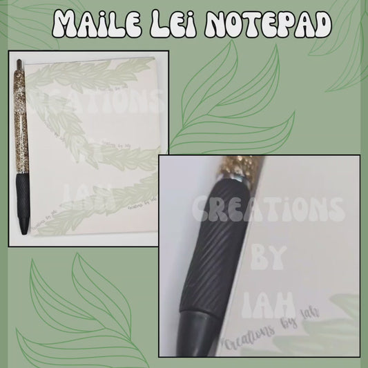 Maile Lei Notepad