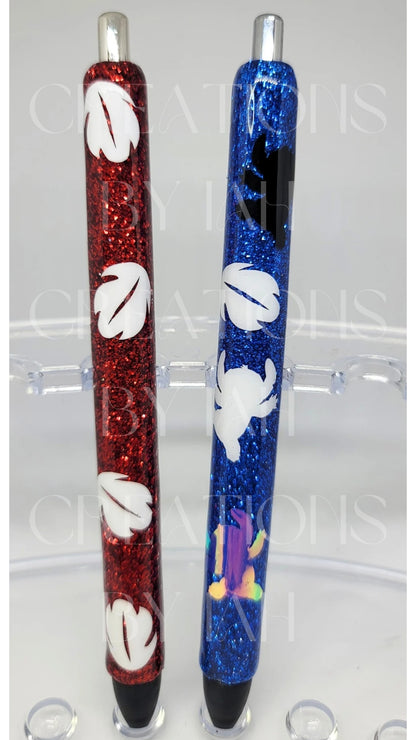 626 OR Leaf glitter pens